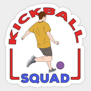 Kickball Squad Sticker